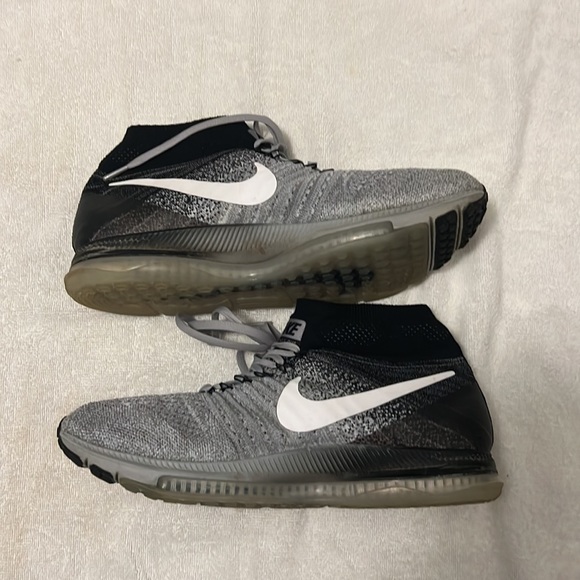 Nike Zoom All Out Flyknit 'Wolf Grey' size 10 - Picture 2 of 6